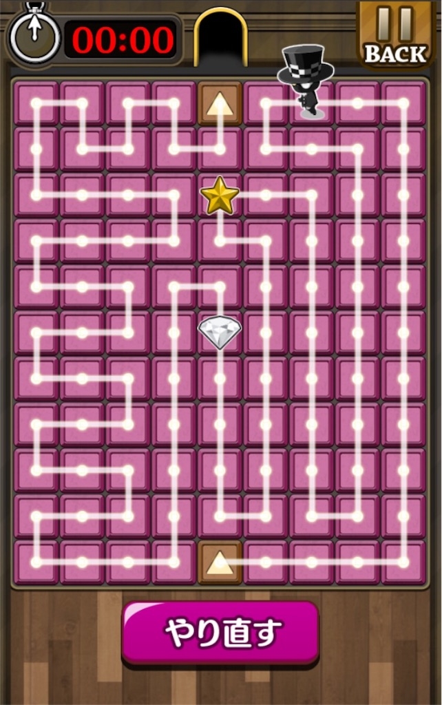 【怪盗パズル】　ゲーム画面