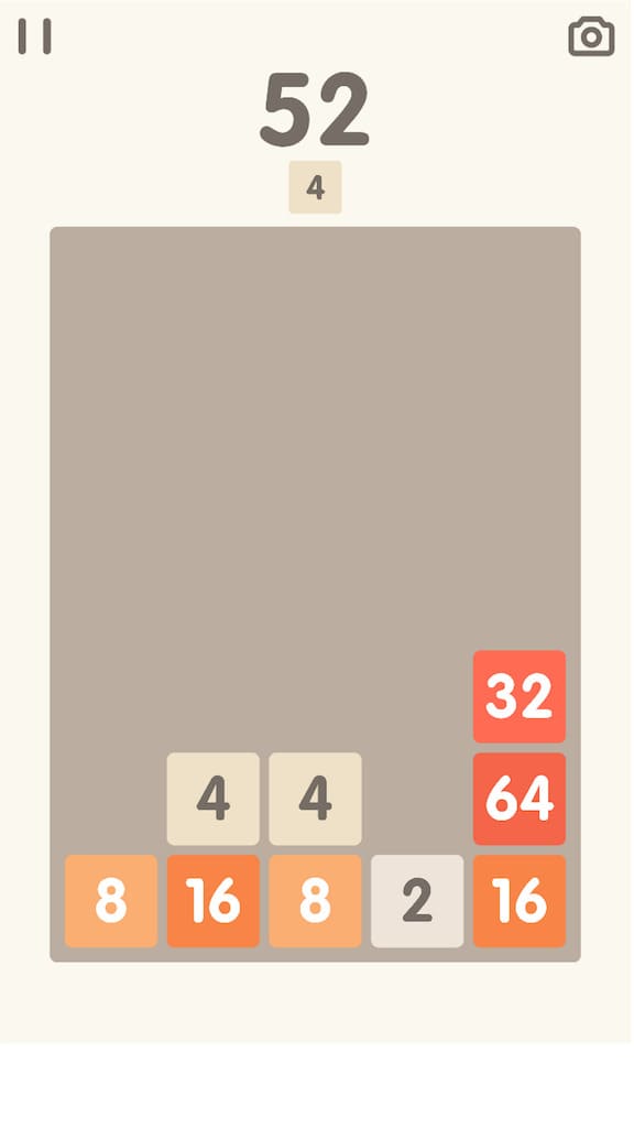 「2048　Bricks」の遊び方2