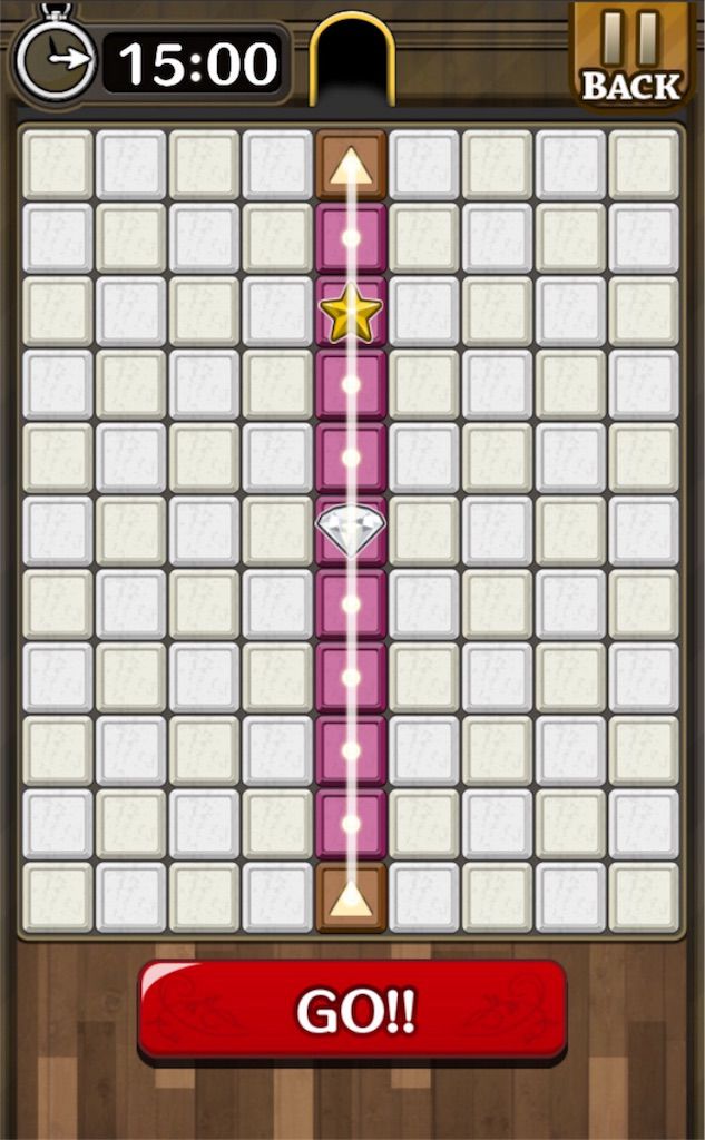 【怪盗パズル】 ステージ1の攻略