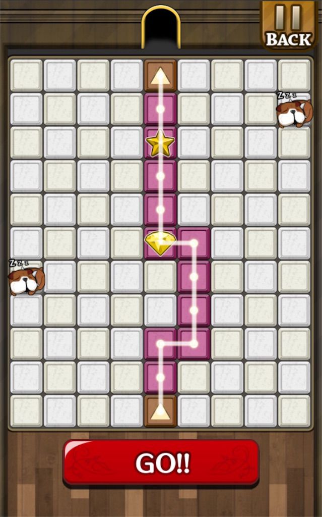 【怪盗パズル】 ステージ10の攻略