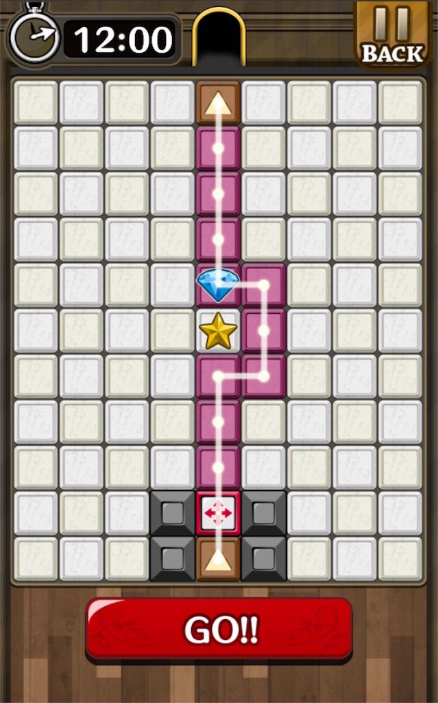 【怪盗パズル】 ステージ25の攻略