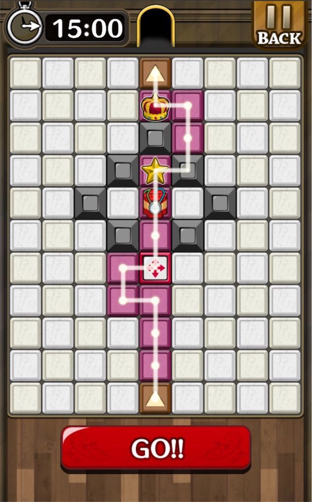 【怪盗パズル】 ステージ40の攻略