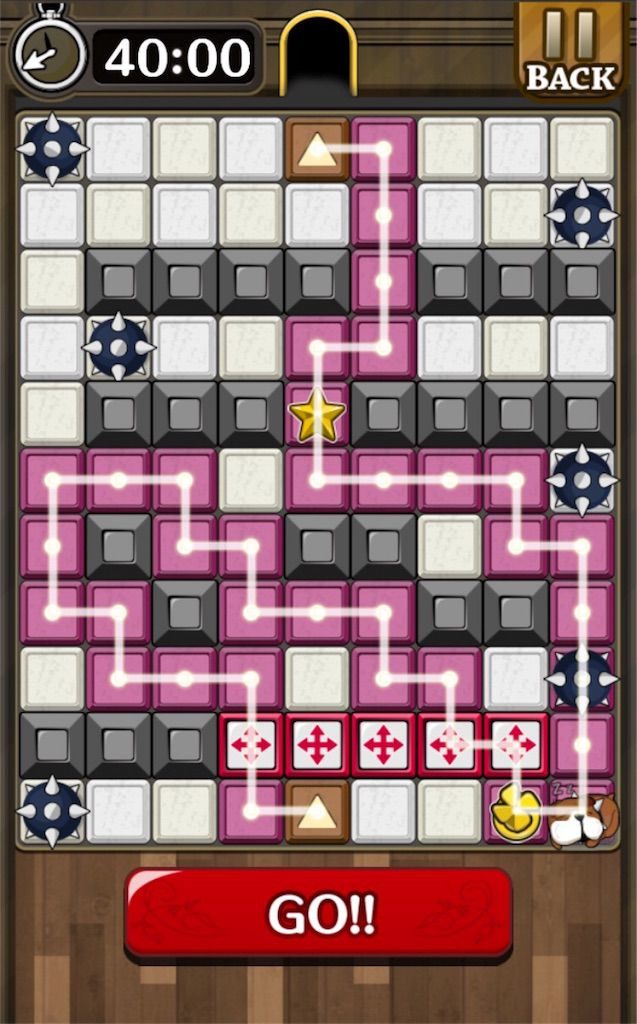 【怪盗パズル】 ステージ46の攻略