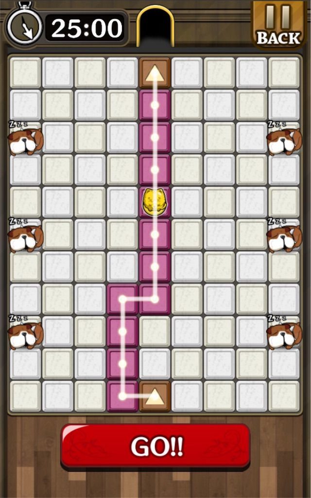 【怪盗パズル】 ステージ50の攻略