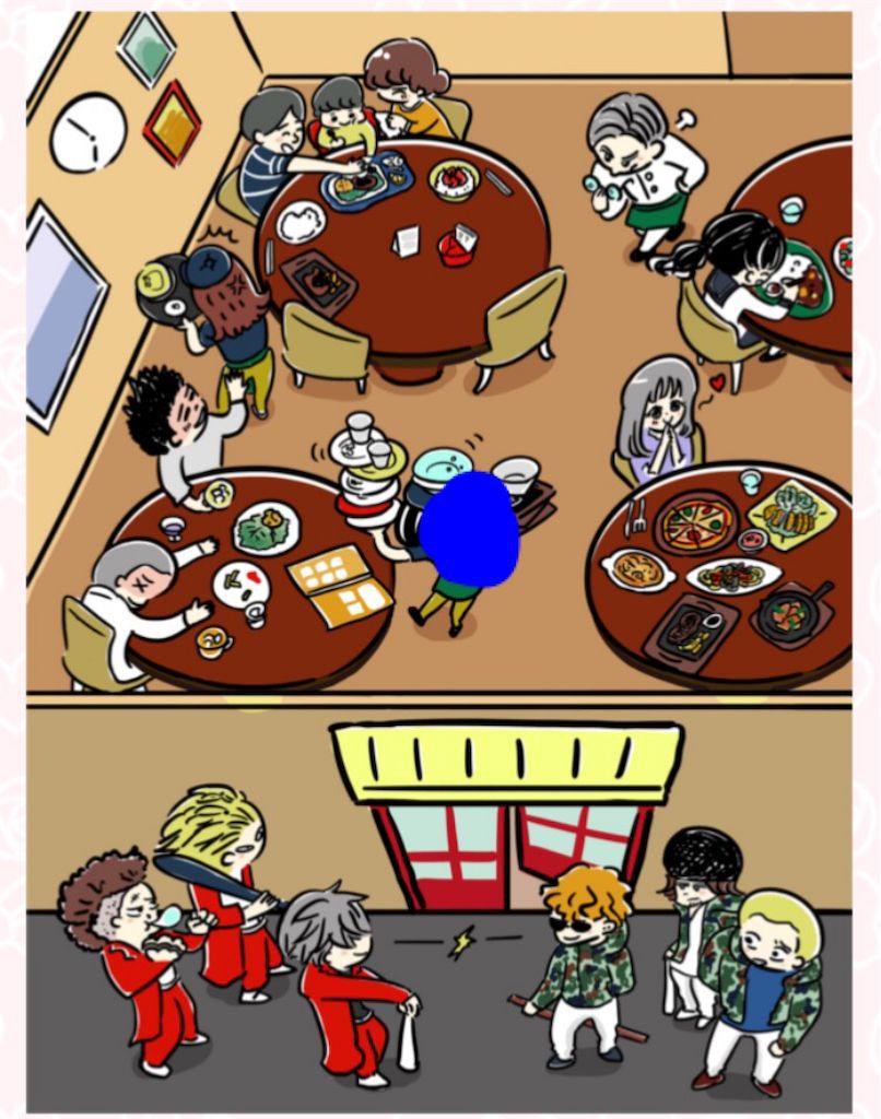 【少女漫画あるある】 「レストランは大忙し」の攻略1