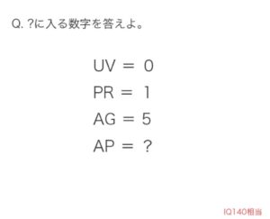 【天才求む！】　【天才です】問題41の攻略