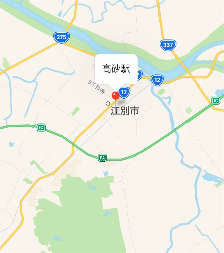 「高砂駅」の場所