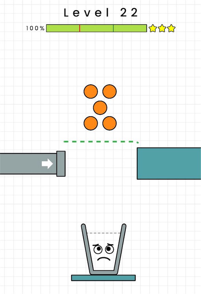 【HAPPY GLASS】level.22の攻略