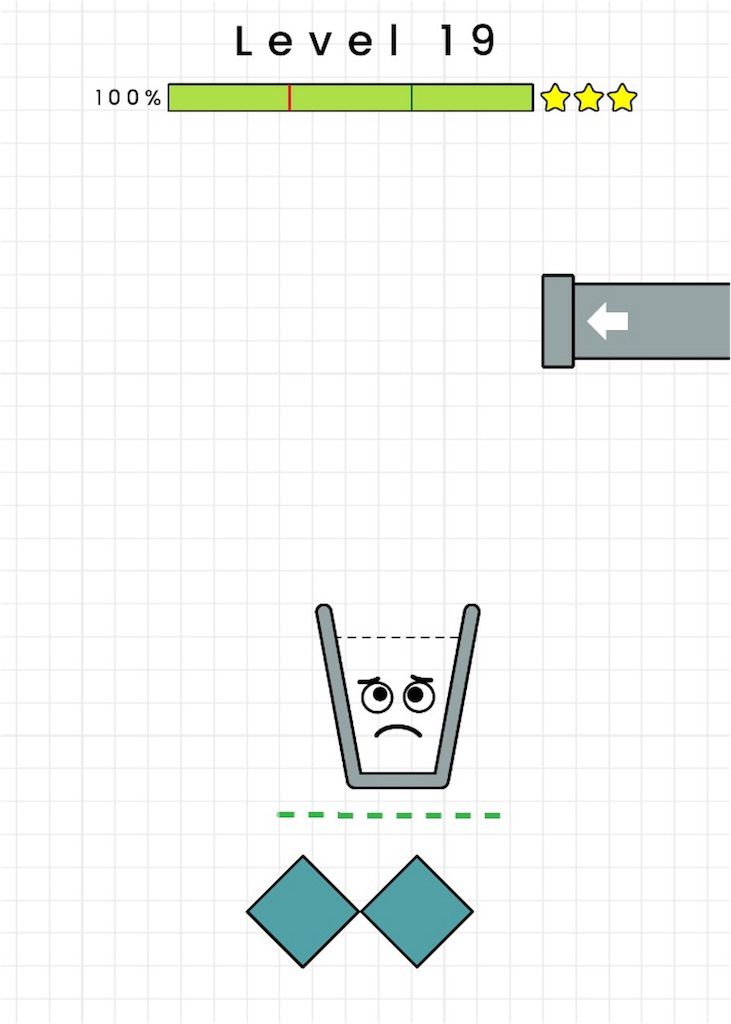 【HAPPY GLASS】level.19の攻略