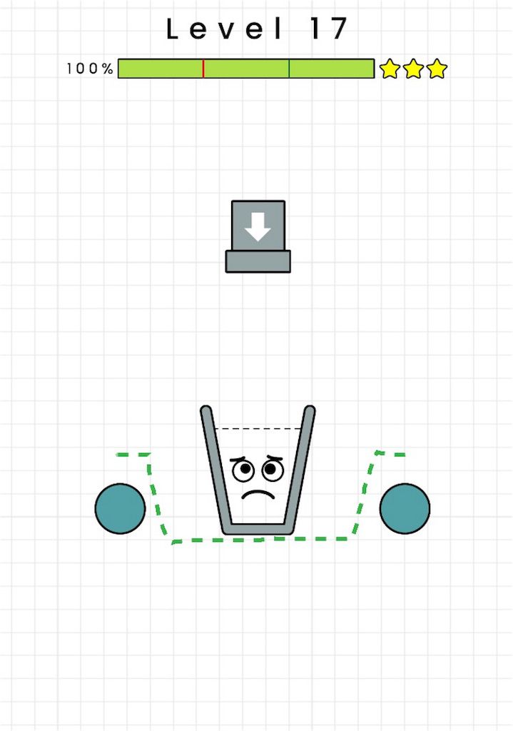 【HAPPY GLASS】level.17の攻略