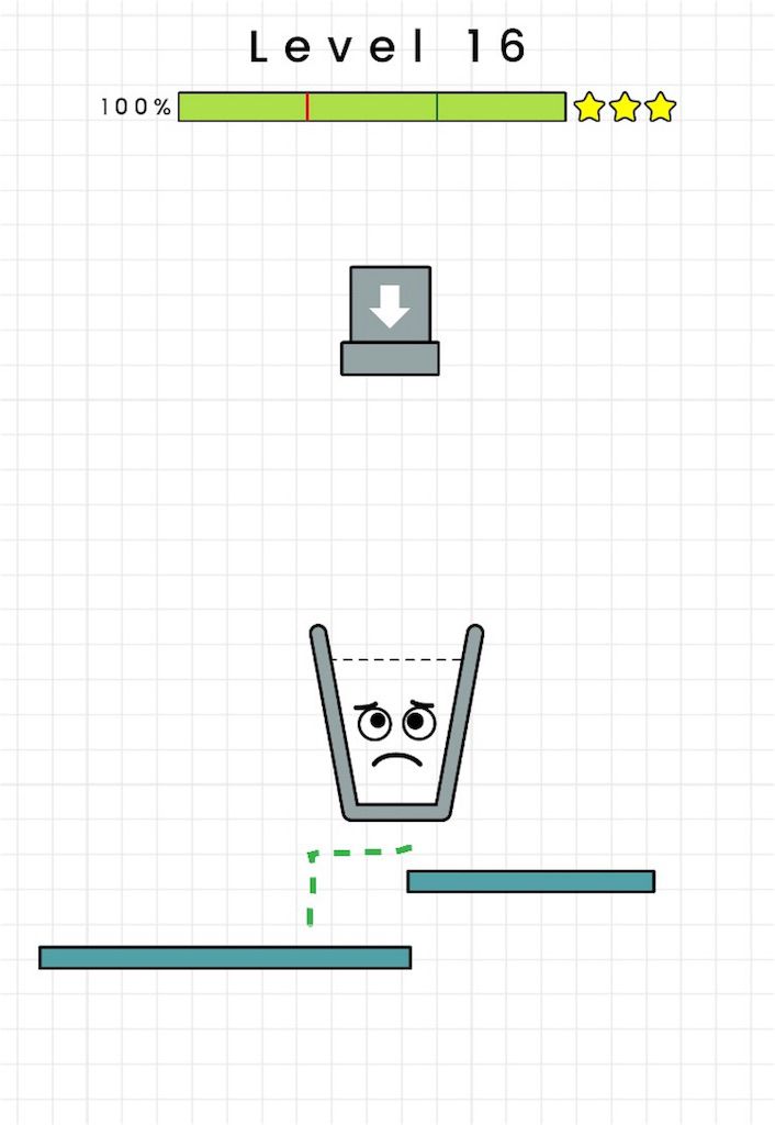 【HAPPY GLASS】level.16の攻略