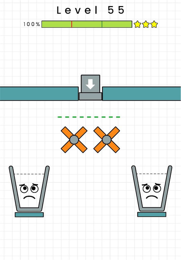 【HAPPY GLASS】level.55の攻略