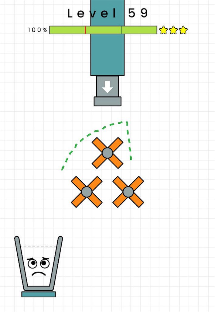 【HAPPY GLASS】level.59の攻略