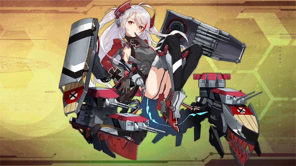 ”アズールレーン”　鉄血のキャラ