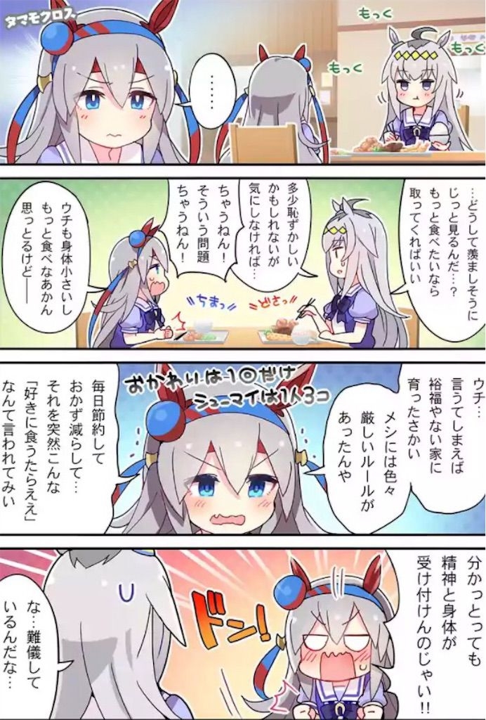 ウマ娘 タマモクロスのキャラクター紹介 貧乏かわいい タクヤンの情報発信部屋 ウマ娘 タマモクロスのキャラクター紹介 貧乏かわいい タクヤンの情報発信部屋