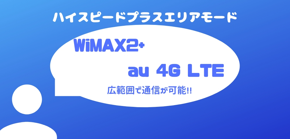 ハイスピードプラスエリアモードとは？