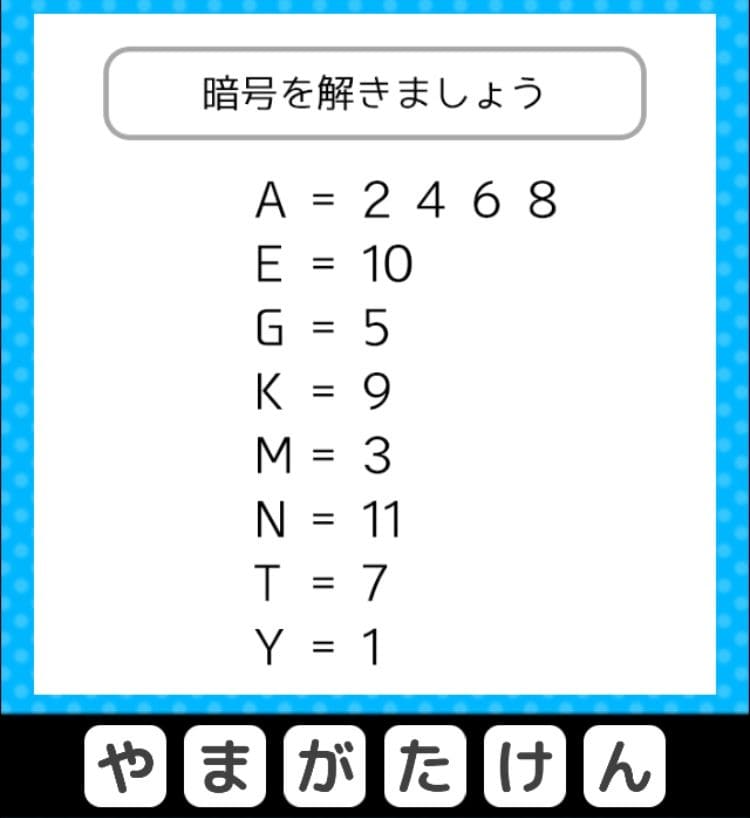 【クイズ王からの挑戦状】　ステージ3の問題18の攻略