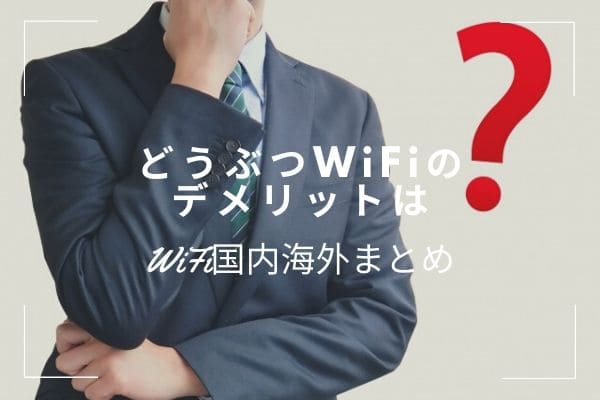 advent WiMAX2+のデメリットは？